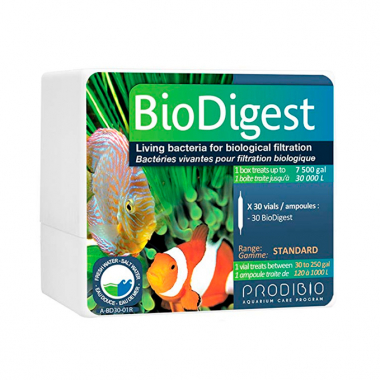BioDigest - 30 ампул (бактерии для морского аквариума)