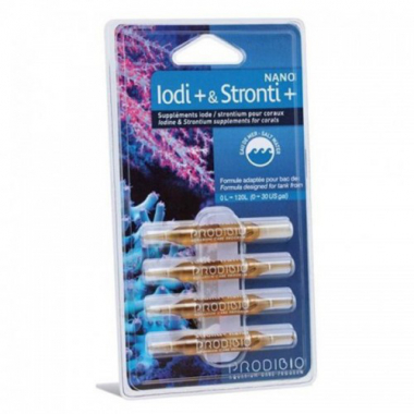 Stronti+ & Iodi+ Nano - 4 ампулы (стронций+йод для морского аквариума)