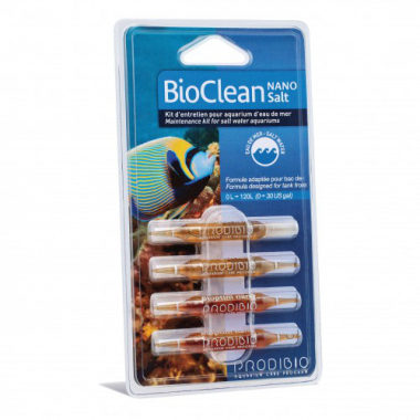 BioClean Salt nano - 4 ампулы (средство для отчистки воды в морском аквариуме)
