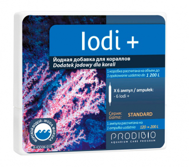 Iodi+ - 6 ампул (йод для морского аквариума)